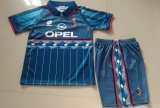 1995/1996 AC Milan Away 1:1 Retro Kids Soccer Jersey