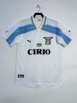 Lazio Third White Retro Fans 1:1 Quality  Soccer Jersey 1999/2000