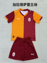 Galatasaray Home Kids Kits  1:1 Quality Soccer Jersey 25/26