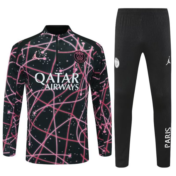Paris Black Pink 1:1 Quality Training Jersey 25/26