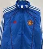 Manchester United Blue Windbreaker 25/26