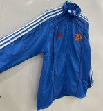 Manchester United Blue Windbreaker 25/26
