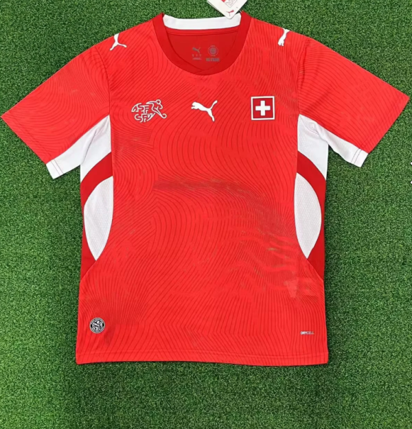 Switzerland Home Fans 1:1 Quality Soccer Jersey 26/27(2026)