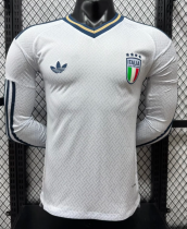 Italy Away Long Sleeve Player 1:1 Quality Soccer Jersey 26/27(2026) Italy Away Long Sleeve Player 1:1 Quality Soccer Jersey 26/27(2026)