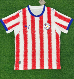 Paraguay Home Fans 1:1 Quality Soccer Jersey 26/27（2026）