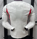 England Home Long Sleeve Player  1:1 Quality Soccer Jersey 26/27（2026）
