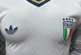 Italy Away Long Sleeve Player  1:1 Quality Soccer Jersey 26/27（2026）