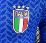 Italy Home Long Sleeve Player  1:1 Quality Soccer Jersey 26/27（2026）