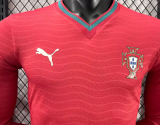 Portugal Home Long Sleeve Player  1:1 Quality Soccer Jersey 26/27（2026）