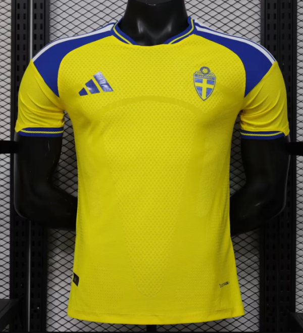 Sweden Home Player 1:1 Quality Soccer Jersey 26/27(2026)