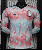 Belgium Away Long Sleeve Player  1:1 Quality Soccer Jersey 26/27（2026）