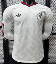 Mexico Away Long Sleeve Player  1:1 Quality Soccer Jersey 26/27（2026）
