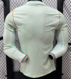 France Away Long Sleeve Player  1:1 Quality Soccer Jersey 26/27（2026）