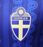 Sweden Away Player 1:1 Quality Soccer Jersey 26/27（2026）