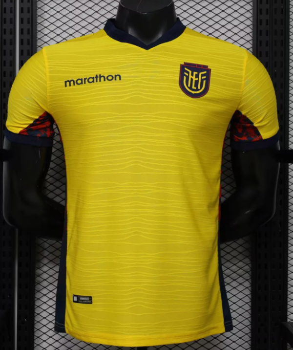 Ecuador Home Player 1:1 Quality Soccer Jersey 26/27(2026)