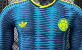 Colombia Away Long Sleeve Player  1:1 Quality Soccer Jersey 26/27（2026）