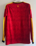 Belgium Home Long Sleeve  Fans 1:1 Quality Soccer Jersey 26/27（2026）