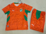 Cote d'Ivoire Home Kids 1:1 Quality Soccer Jersey 26/27 (2026)