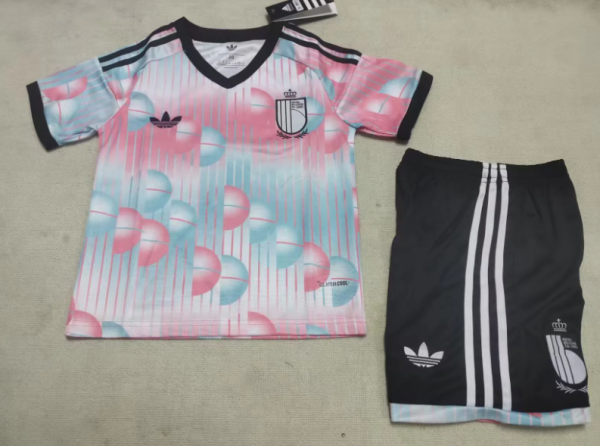 Belgium Away Kids 1:1 Quality Soccer Jersey 26/27 (2026)