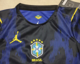 Brazil Away Kids 1:1 Quality Soccer Jersey 26/27 (2026)
