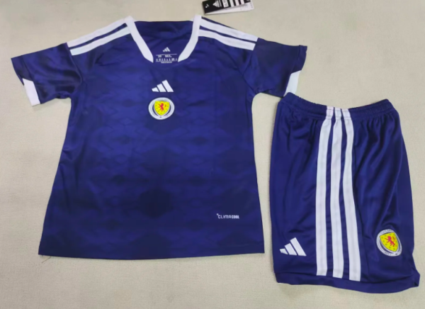 Scotland Home Kids 1:1 Quality Soccer Jersey 26/27 (2026)