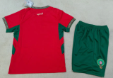 Morocco Home Kids 1:1 Quality Soccer Jersey 26/27 (2026)