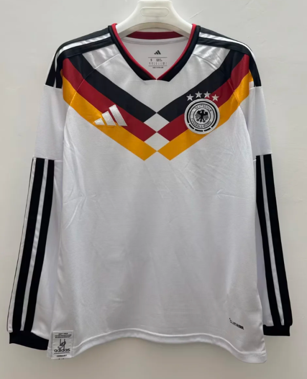 Germany Home Long Sleeve  Fans 1:1 Quality Soccer Jersey 26/27（2026）