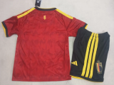 Belgium Home Kids 1:1 Quality Soccer Jersey 26/27 (2026)