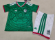 Mexico Home Kids 1:1 Quality Soccer Jersey 26/27 (2026)