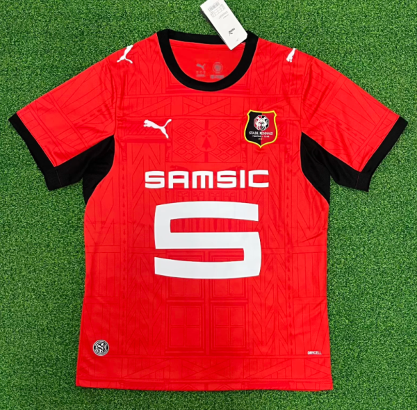 Stade Rennais Home Fans 1:1 Quality Soccer Jersey 26/27