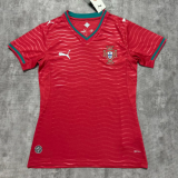 Portugal Home Women Fans 1:1 Quality Soccer Jersey 26/27（2026）