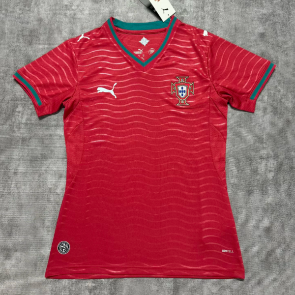 Portugal Home Women Fans 1:1 Quality Soccer Jersey 26/27(2026)