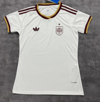 Spain Away Women Fans 1:1 Quality Soccer Jersey 26/27（2026）
