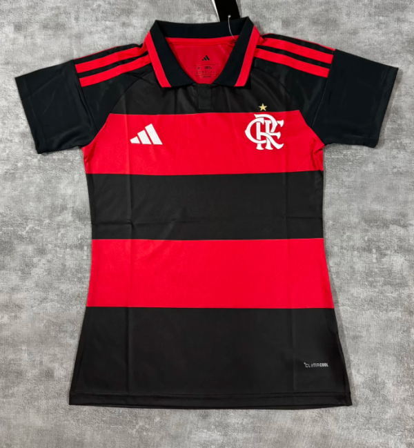 Flamengo Home Women Fans 1:1 Quality Soccer Jersey 26/27