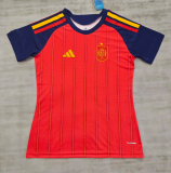 Spain Home Women Fans 1:1 Quality Soccer Jersey 26/27（2026）