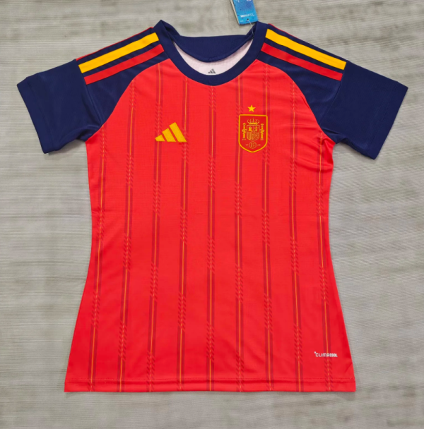 Spain Home Women Fans 1:1 Quality Soccer Jersey 26/27（2026）