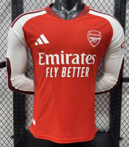 Arsenal Home Long Sleeve Player 1:1 Quality Soccer Jersey 26/27 Arsenal Home Long Sleeve Player 1:1 Quality Soccer Jersey 26/27