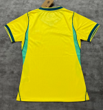 Brazil Home Women Fans 1:1 Quality Soccer Jersey 26/27（2026）
