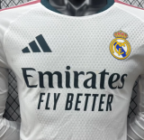 Real Madrid Home Long Sleeve Player 1:1 Quality Soccer Jersey 26/27