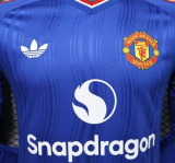 Manchester United Away Long Sleeve Player 1:1 Quality Soccer Jersey 26/27
