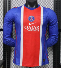 PSG Home Long Sleeve Player 1:1 Quality Soccer Jersey 26/27