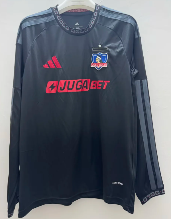 Colo-Colo Away Long Sleeve Fans 1:1 Quality Soccer Jersey 26/27
