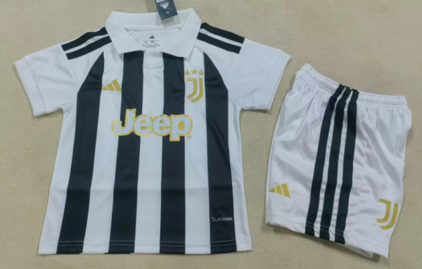 Juventus Home Kids 1:1 Quality Soccer Jersey 26/27