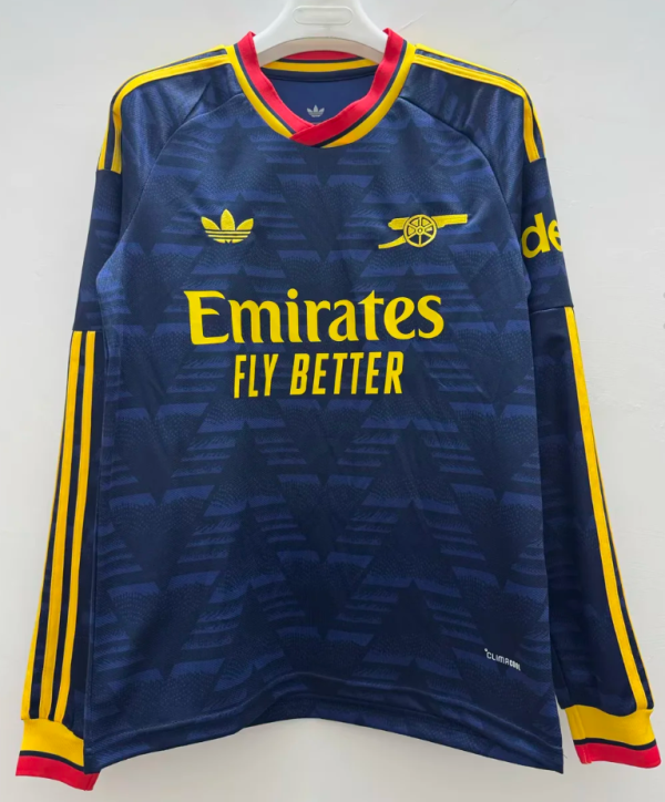 Arsenal Away Long Sleeve Fans 1:1 Quality Soccer Jersey 26/27