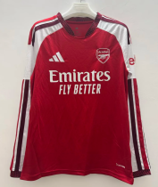 Arsenal Home Long Sleeve Fans 1:1 Quality Soccer Jersey 26/27 Arsenal Home Long Sleeve Fans 1:1 Quality Soccer Jersey 26/27