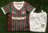 Fluminense Home Kids 1:1 Quality Soccer Jersey 26/27