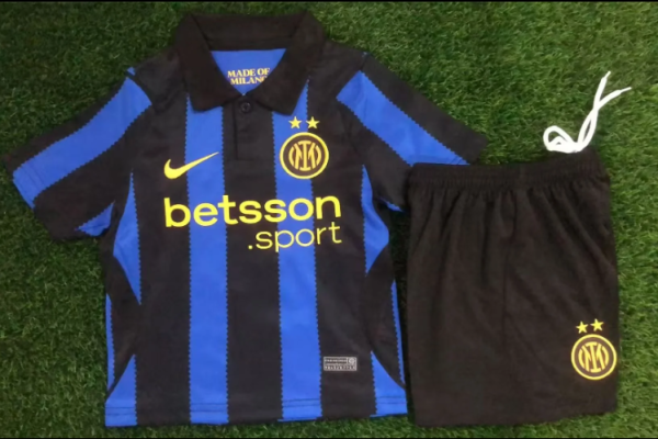 Inter Milan Home Kids 1:1 Quality Soccer Jersey 26/27