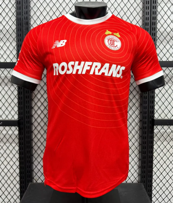Toluca Home Player 1:1 Quality Soccer Jersey 26/27