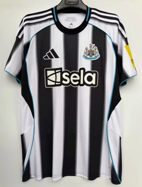 Newcastle Home Fans 1:1 Quality Soccer Jersey 25/26