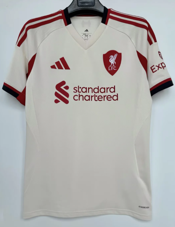Liverpool Away Fans 1:1 Quality Soccer Jersey 25/26